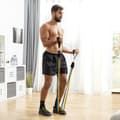 Miniatyrbild 3 av 11: Set med motståndsband, tillbehör och träningsguide Rebainer InnovaGoods 5 antal