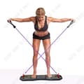 Miniatyrbild 3 av 4: TD® Push Up Board Stand Push Up Board Träningsutrustning Träning Mångsidigt bungyrep Mjuka handtag