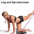 Miniatyrbild 4 av 4: TD® Push Up Board Stand Push Up Board Träningsutrustning Träning Mångsidigt bungyrep Mjuka handtag