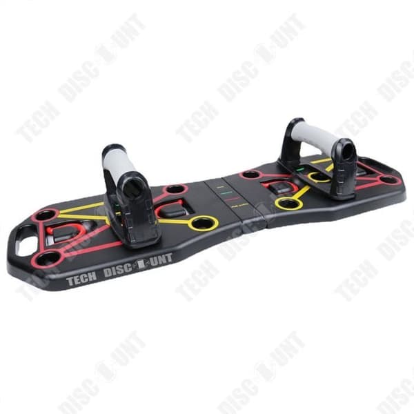 TD® Push Up Board Stand Push Up Board Träningsutrustning Träning Mångsidigt bungyrep Mjuka handtag