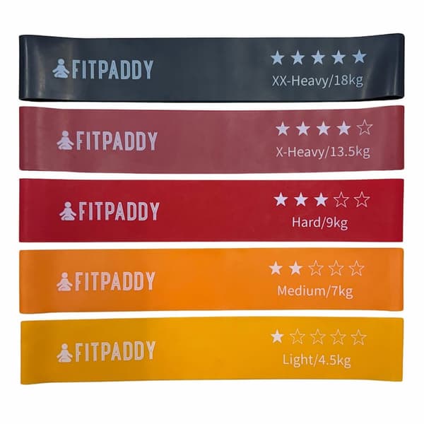 Elastiska motståndsband Fitpaddy Multicolour
