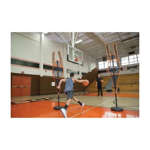 Försvarsdocka, orange D-MAN Basketball- SKLZ