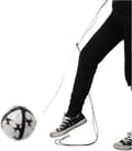 Miniatyrbild 3 av 7: Lollanda Elastiskt träningsband till fotboll – Träningsutrustning för jonglering, bollkontroll och skottträning