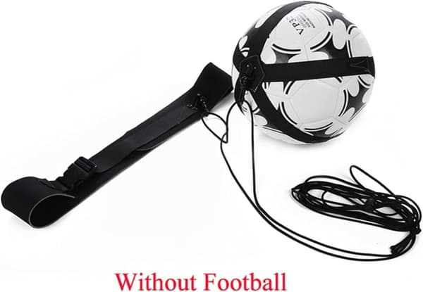 Lollanda Elastiskt träningsband till fotboll – Träningsutrustning för jonglering, bollkontroll och skottträning