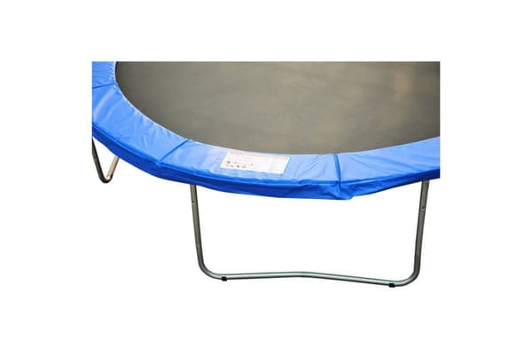 Trampolinudee dække 366, blå kantpude