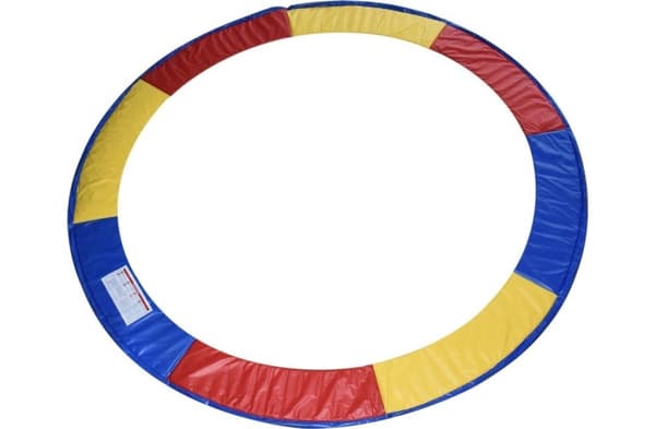 Trampolin kant multi-farvet 305 cm diameter regnbue