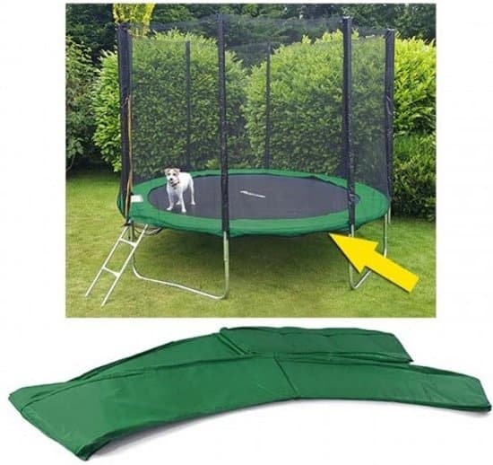 Trampolin kantdækning - 305 cm diameter - grøn