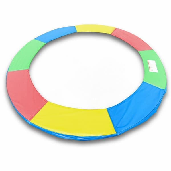 Tykt og st?rkt trampolinbetr?k 370 cm 10FT farverig trampolin