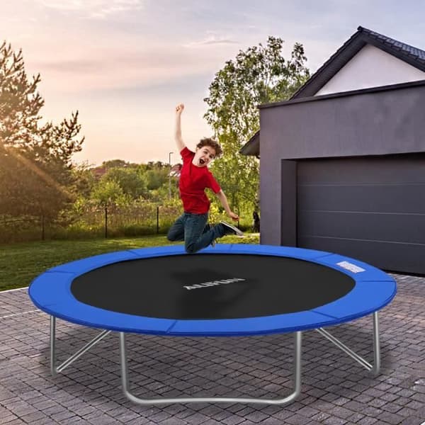 Skyddsöverdrag för XMTECH studsmatta - 305cm PE modell - blå färg