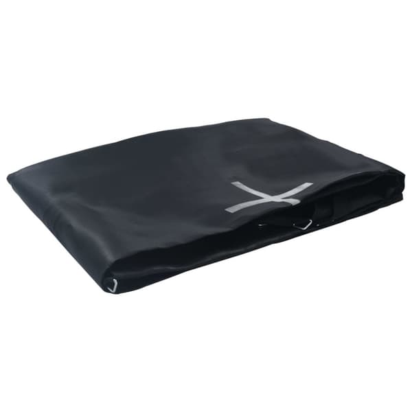 The Living Store trampolinmåtte til 10 ft/3,05 m rund trampolin stof sort -  Tilbehør til trampoliner