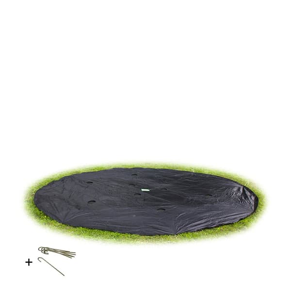 EXIT trampolinovertræk til trampoliner i jordniveau ø366cm