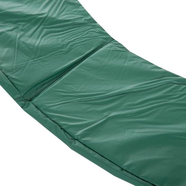 Blått trampolinsäkerhetslockskydd, 366cm, hållbart PVC & PE-material, passar 361-371cm trampoliner