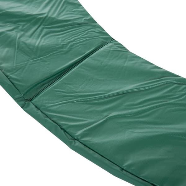 Blått trampolinsäkerhetslockskydd, 366cm, Hållbart PVC & PE, Enkel montering