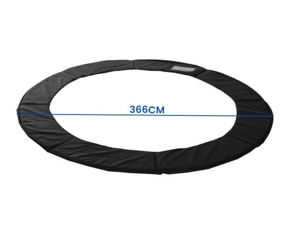 Precision Fit Blått Trampolinsäkerhetslocket för 361-371 cm Diameter