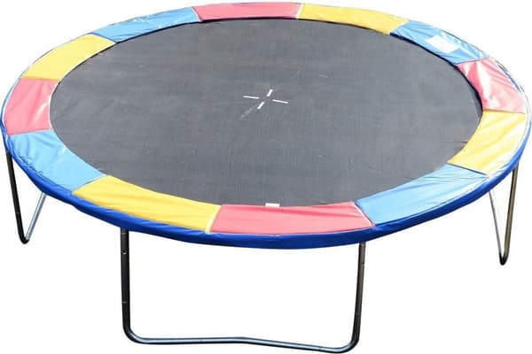 Enkelt monterat trampolinkantöverdrag med kroksystem, 305cm, väderbeständigt PVC & PE-material