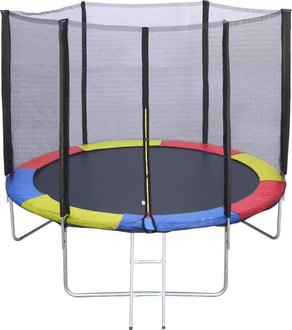 Korkealaatuinen PVC-trampoliinireuna, 305 cm halkaisija, säänkestävä, helppo asennus