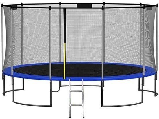 AP Sport Trampolinrand - 396cm, Hållbar PVC/PE, Blå, 15mm Tjock, 30cm Bred - Perfekt för Trädgårdsentusiaster