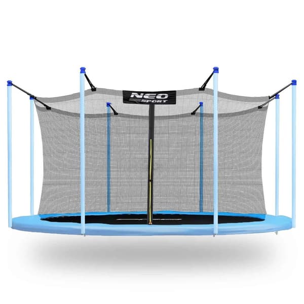 Ultimativt Trampolinsikkerhedsnet til 12ft Trampoliner - Vejrbestandigt, Holdbart, til Sports- og Udendørsentusiaster
