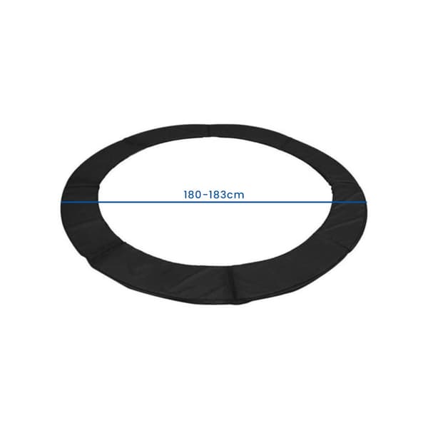 Prisvärd 180-183cm trampolinkantskydd - Hållbar PVC & PE, Väderbeständig, Enkel att montera