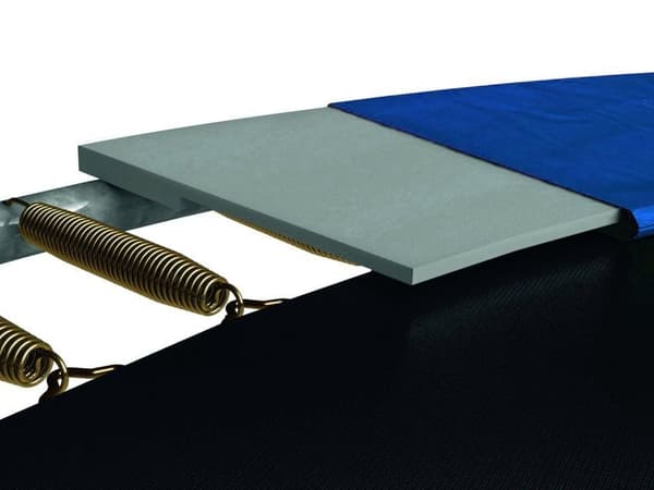 Robust trampolinkanttäck, 244cm, hög kvalitet PVC & PE, väderbeständig, regnbågsdesign