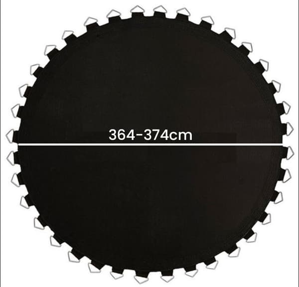 Viking Sports 12Ft Trampolin Fjäderdyna & Fjäderersättningsset - 72 Rostfria Fjädrar