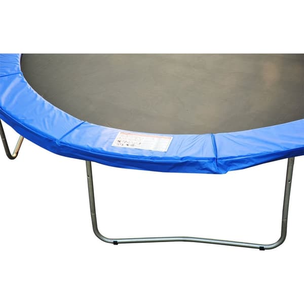 305cm Trampolinkantbeskyttelse - Holdbart PVC & PE, Nem Installation, Vejrbestandig, Blå