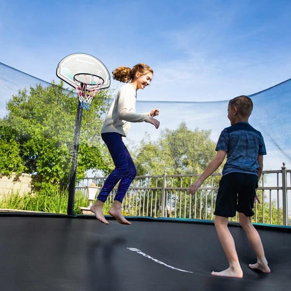 Trampolinfjederklud - Ø 244 cm - Udskiftningsmåtte - Sort