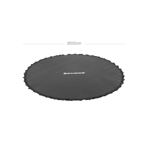 Trampolinfjederklud - Ø 244 cm - Udskiftningsmåtte - Sort
