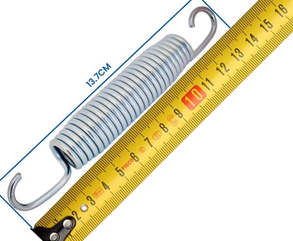 Viking Sports Trampoliini Jousimatto & Verkko Set - 8Ft, 42 Jousta, RVS, 242-252 cm