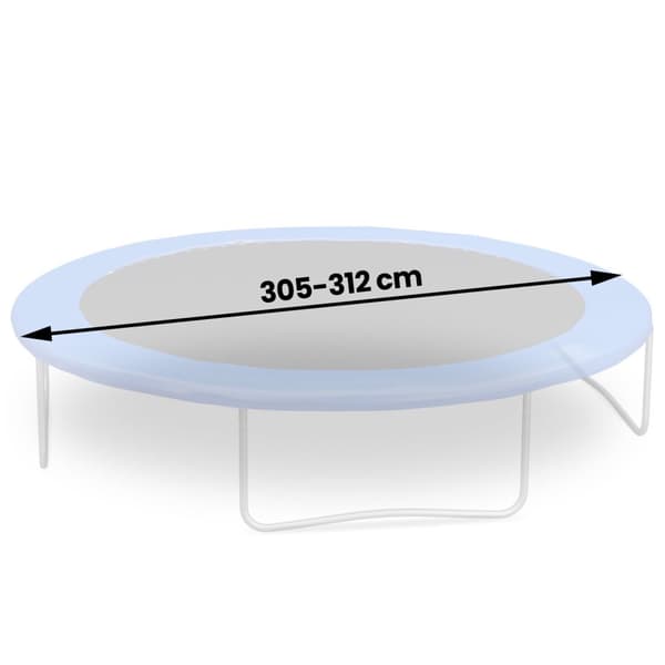 Neo-Sport 305-312cm Trampolin Hopmedie - Holdbart, 54 Kroge, 150kg Kapacitet