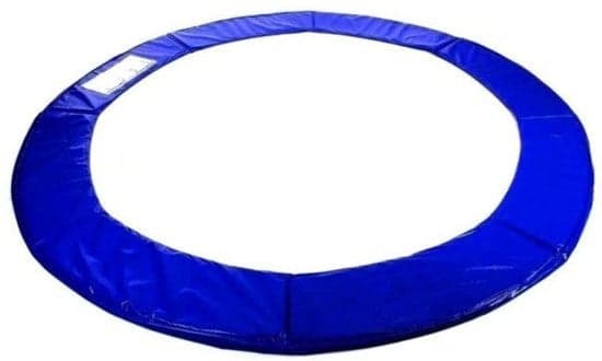 Højkvalitets 244cm trampolinkant til fitnesstræning - holdbart PVC & PE, blå