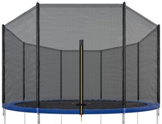 Højkvalitets 244cm Trampolin Sikkerhedsnet - Vejrbestandigt, 165cm Højde, Østrigsk Kvalitet