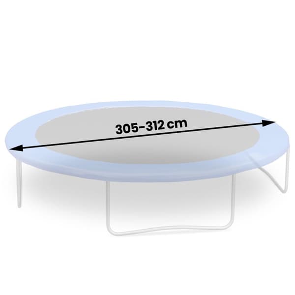 Overkommelig 305-312cm Trampolinhopmåtte - Holdbar, Nem Installation, 150kg Kapacitet