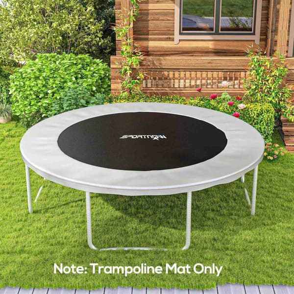 Rootz Trampolin Jumping Mat - Udskiftningshoppemåtte - Trampolinmåtte - Forbedret holdbarhed - Ø 262 cm til 3M trampolin med 14 cm fjedre