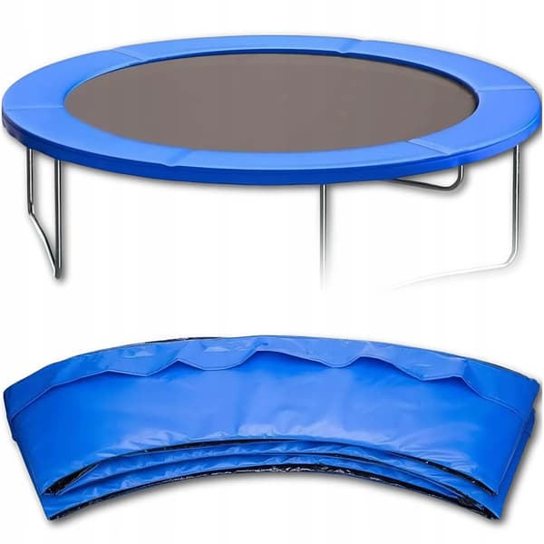Fjäderskydd för 12FT studsmatta -374 cm BLÅ