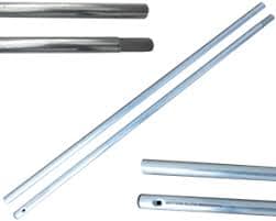 Trampolinstolpe 6 fod (183 cm) i bund