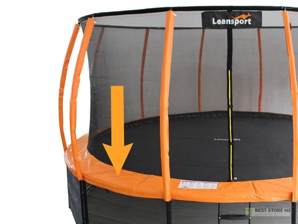 Fjäderskydd för 2,4 meter LEAN SPORT BEST-studsmatta