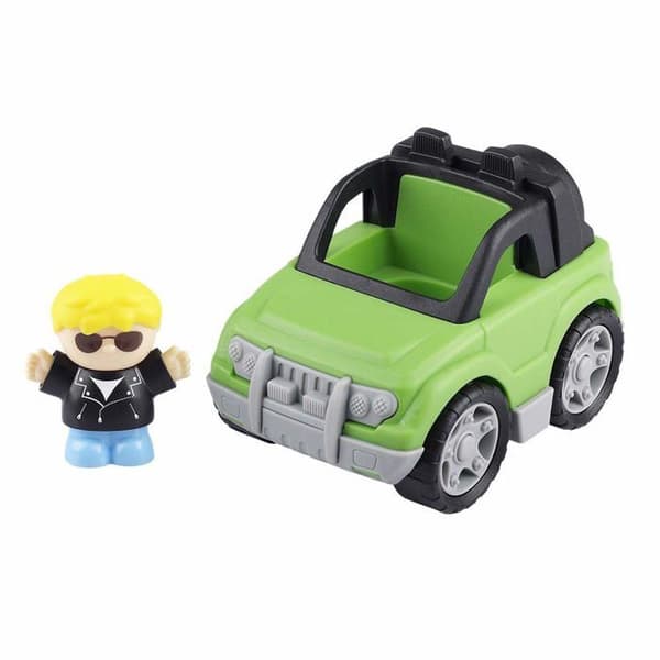 Tillbehör till trampolin - trampolinnät - trampolinduk - trampolinsteg Play - 9429 - Road Car Mini