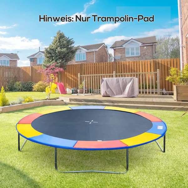 Trampolin Tilbehørsæt, Ø 244cm, Multifarvet