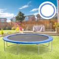 Miniatyrbillede 2 af 9: Trampolinsikkerhedsnet, Ø366 cm, Blå