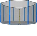 Miniatyrbillede 1 af 2: Trampolinsikkerhedsnet, vejrbestandigt materiale, sikre dobbelthovedet lynlåse,for 305 cm trampolin