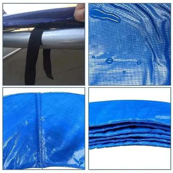 Lollanda Blue Trampolin Låg - Trampolin Tilbehør, Trampolin Round Edge Cover