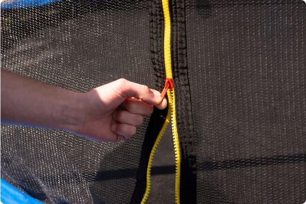 INDERT TRAMPOLINNET 8FT 244-252 cm monteret på en ring, stærk
