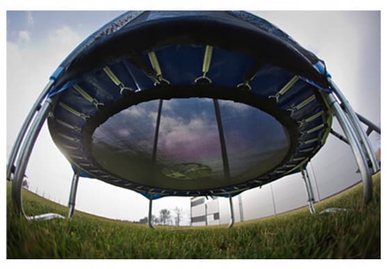 FJEDERBESKYTTELSE TIL TRAMPOLIN 355-375 cm 12 FOD STÆRK HOLDBAR BESKYTTER