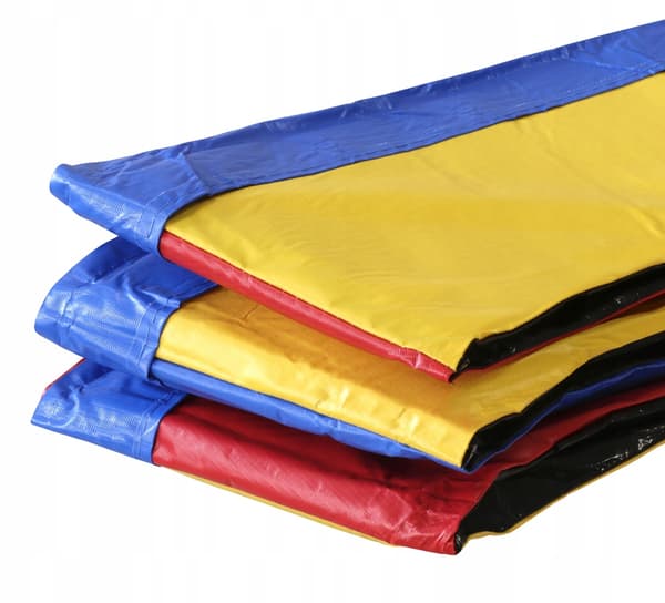 FJEDERBESKYTTELSE TIL TRAMPOLIN 244-252 cm 8 FT FARVE STÆRK HOLDBAR BESKYTTER