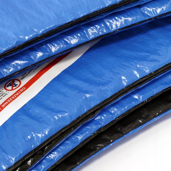 FJEDERBESKYTTELSE TIL TRAMPOLIN 244-252 cm 8 FOD STÆRK HOLDBAR BESKYTTER