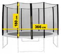 Miniatyrbillede 2 af 11: Trampolinnet 12 fod 355/366/374 cm til 8 stolper, stærkt og holdbart