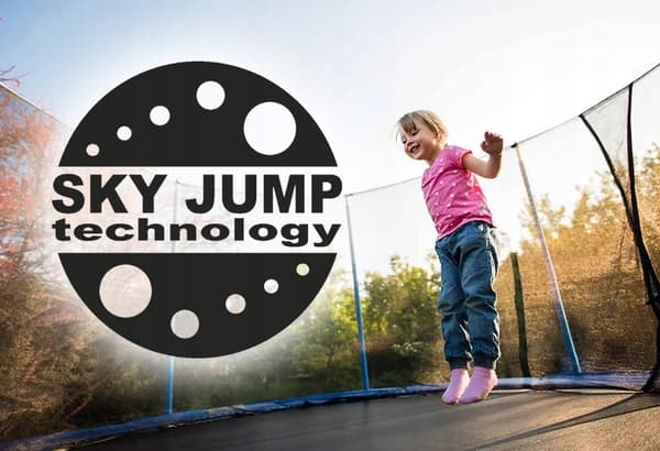 Trampolinnet 8 fod 244/250/252 cm til 6 stolper, stærkt og holdbart