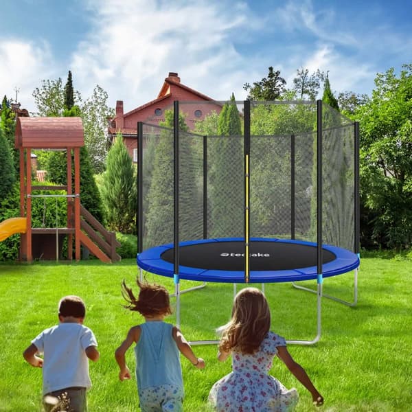Trampolin med sikkerhedsnet - 305 cm