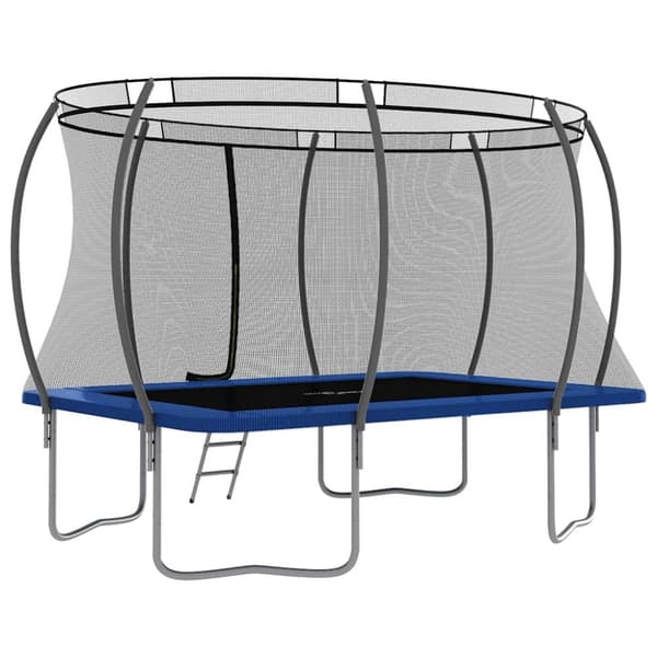 vidaXL Trampoliinisarja neliskulmainen 335x244x90 cm 150 kg